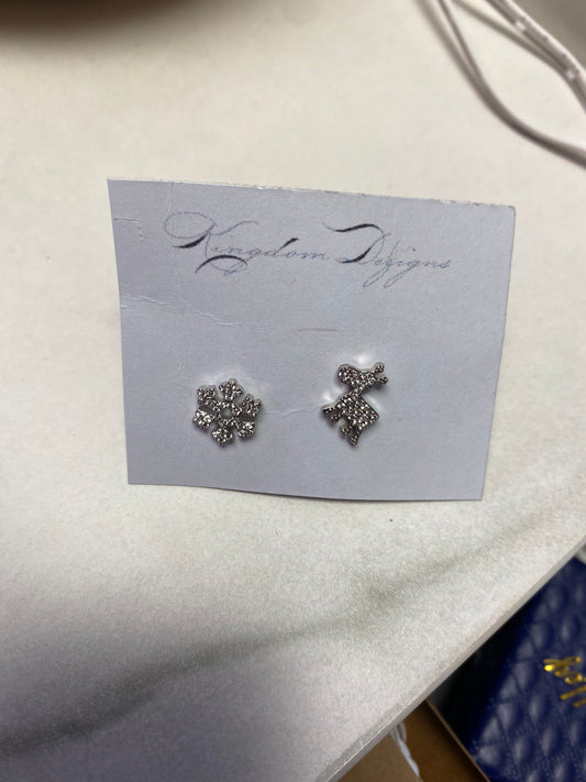Christmas reindeer earrings