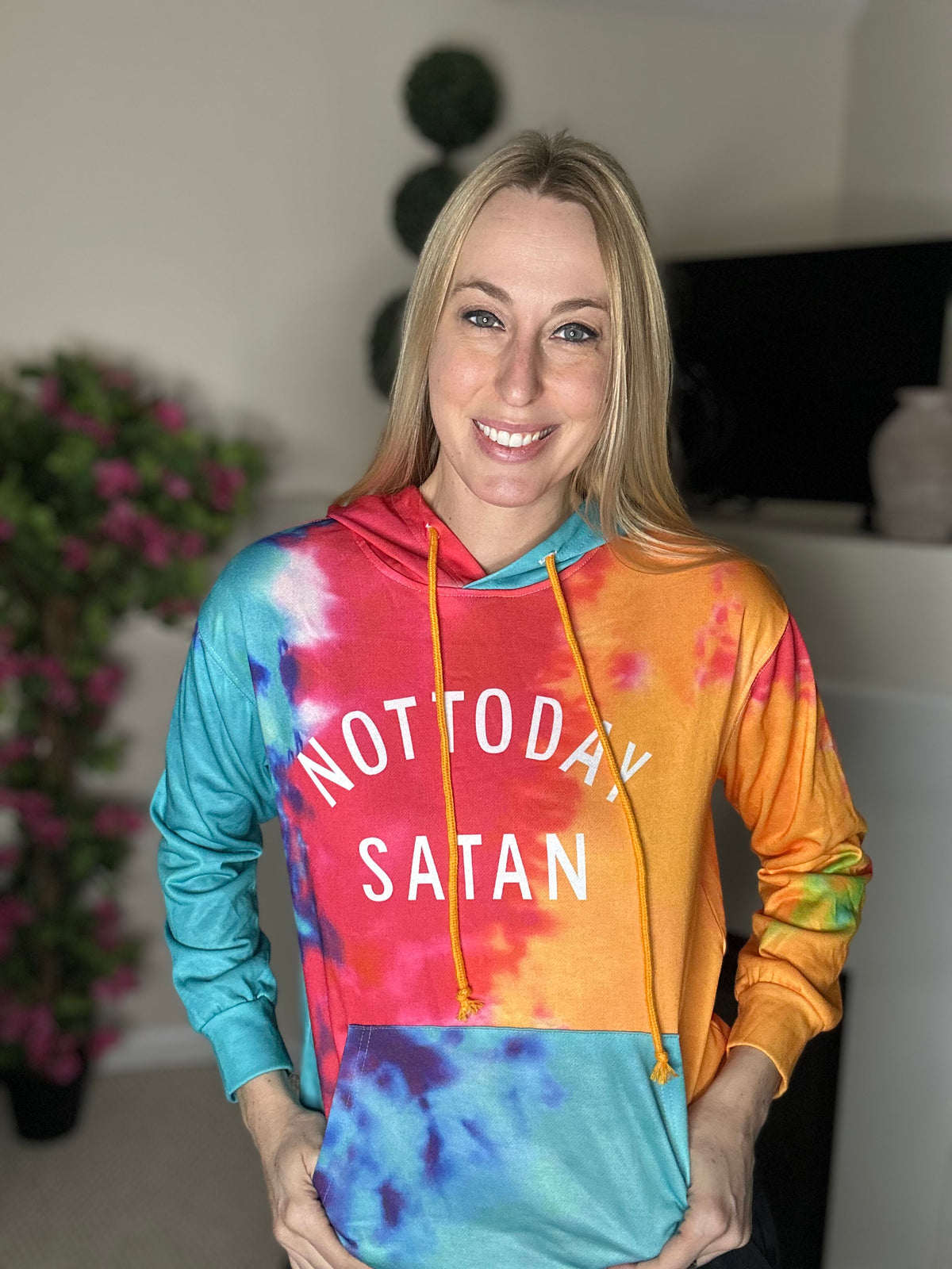 Not Today Satan hoodie