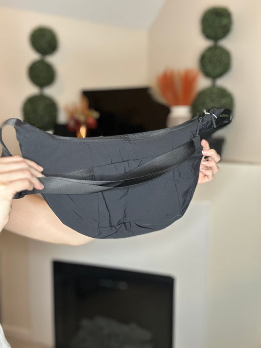 Black sling bag