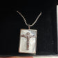 Artisan crucifix necklace