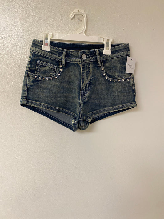 Womens sparkly short shorts