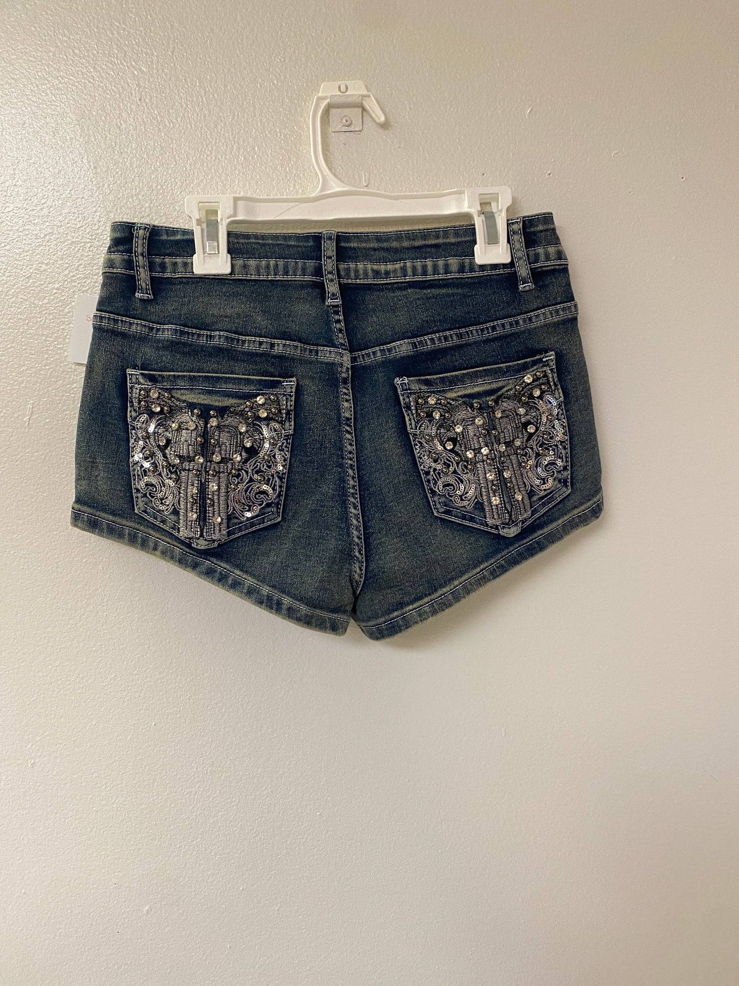 Womens sparkly short shorts