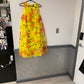 Yellow floral oversized sundress