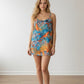 Vibrant tropical romper