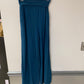 Culture Code Wide Leg Teal Pants