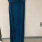 Culture Code Wide Leg Teal Pants