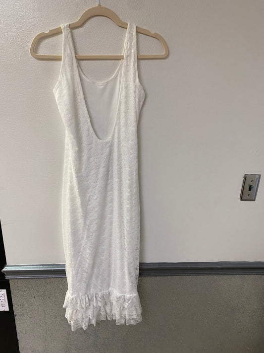 Hidden White Lace Dress