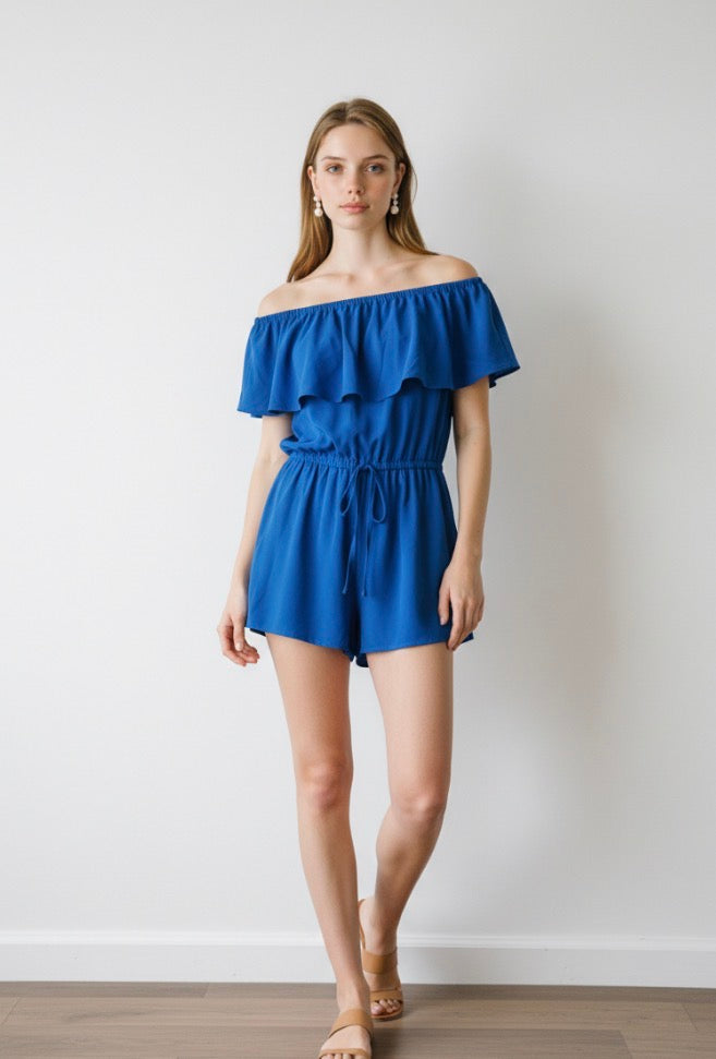 Culture Code off the shoulder romper