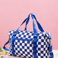 Zenana Checkered Multi-Pocket Travel Bag