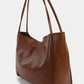 Fame Faux Leather Tote Bag