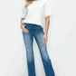 bytos Full Size Distressed High Rise Jeans with Pockets