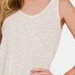 Zenana Curved Hem Round Neck Tank