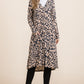 Celeste Full Size Leopard V-Neck Long Sleeve Cardigan