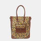 Nicole Lee USA Leopard Large Tote Bag