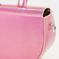 Fame Glossy Semi Circle Top Handle Bag