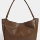 Fame Faux Leather Tote Bag