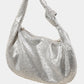 Fame Rhinestone Studded Handbag