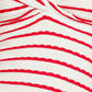 Zenana Twisted Sweetheart Neck Striped Tube Top