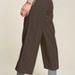 Davi & Dani Wide Leg Mid-Rise Pants