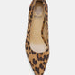 Beast Fashion Faux Suede Leopard Point Toe Pumps