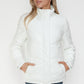 Snobbish Pocketed Zip Up Turtleneck Puffer Jacket