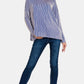 Zenana Ribbed Striped Long Sleeve T-Shirt