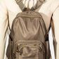 Fame Multi Pocket Nylon Backpack Bag