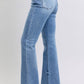 Judy Blue Full Size Raw Hem High Rise Bootcut Jeans