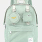 Himawari Waterproof Canvas Backpack Bag with Removable Coin Purse