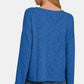 Zenana Dropped Shoulder Long Sleeve T-Shirt