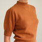 HYFVE Mock Neck Puff Sleeve Sweater