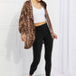 Young & Wild Leopard Print Cardigan