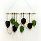 Hand-Woven Feather Wall Hanging