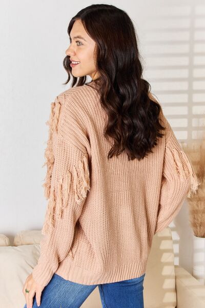 Together And The Why Tassel Detail Long Sleeve Sweater