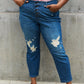 Judy Blue Melanie Full Size High Waisted Distressed Boyfriend Jeans