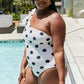 Marina West Swim Deep End One-Shoulder One-Piece Swimsuit **** Final Sale