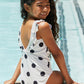 Marina West Swim Deep End Round Neck One-Piece Swimsuit **** Final Sale