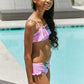 Marina West Swim Vacay Mode Two-Piece Swim Set in Carnation Pink **** Final Sale