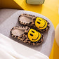 LP Melody Smiley Face Leopard Slippers