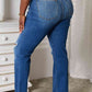 Judy Blue Full Size Distressed Raw Hem Jeans