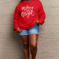Simply Love Full Size MERRY AND BRIGHT Graphic Sweatshirt