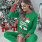 Full Size MERRY CHRISTMAS Graphic Top and Pants Lounge Set