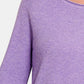 Zenana Rolled Round Neck Long Sleeve Sweater