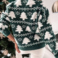 Christmas Tree Round Neck Sweater