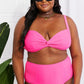 Take A Dip Twist High-Rise Bikini in Pink