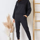 Staying In RISEN Soft Knit Drawstring Cropped Joggers