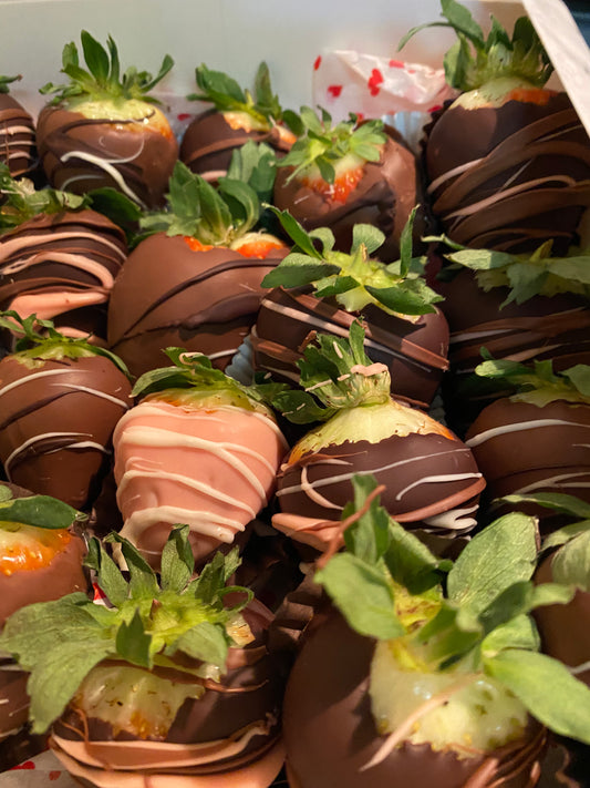 Half a Dozen Chocolate Covered Strawberries