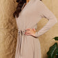 OneTheLand Hold Me Close Open Front Maxi