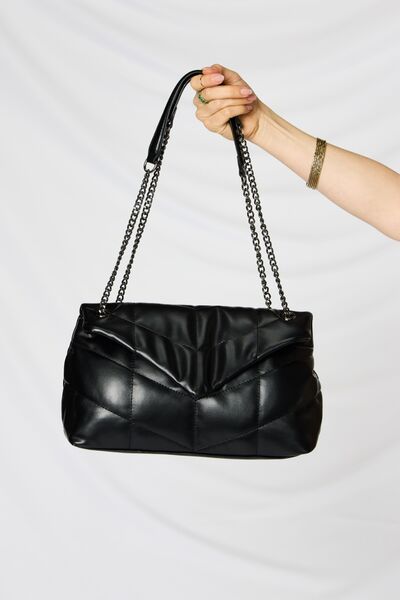 Envelope SHOMICO PU Leather Chain Handbag