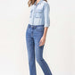 Maggie Midrise Slim Ankle Straight Jeans